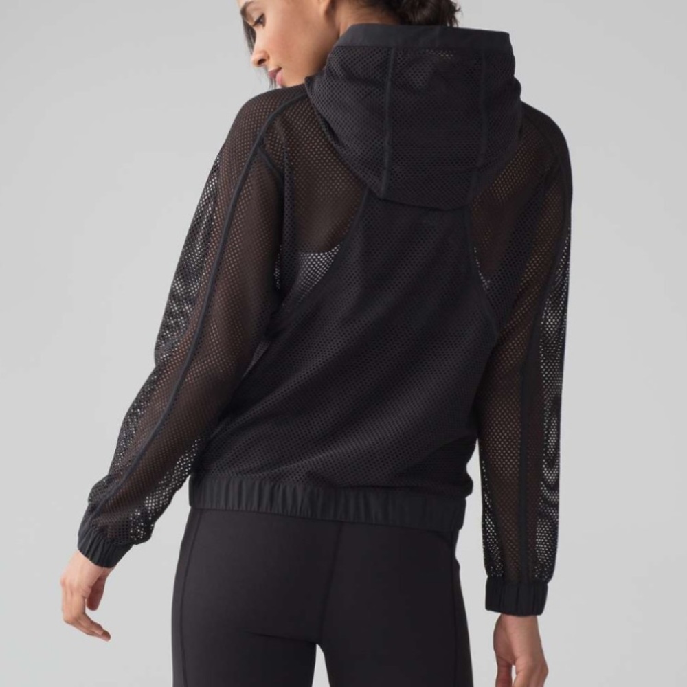 Lululemon Mesh on Mesh Zip Up Jacket